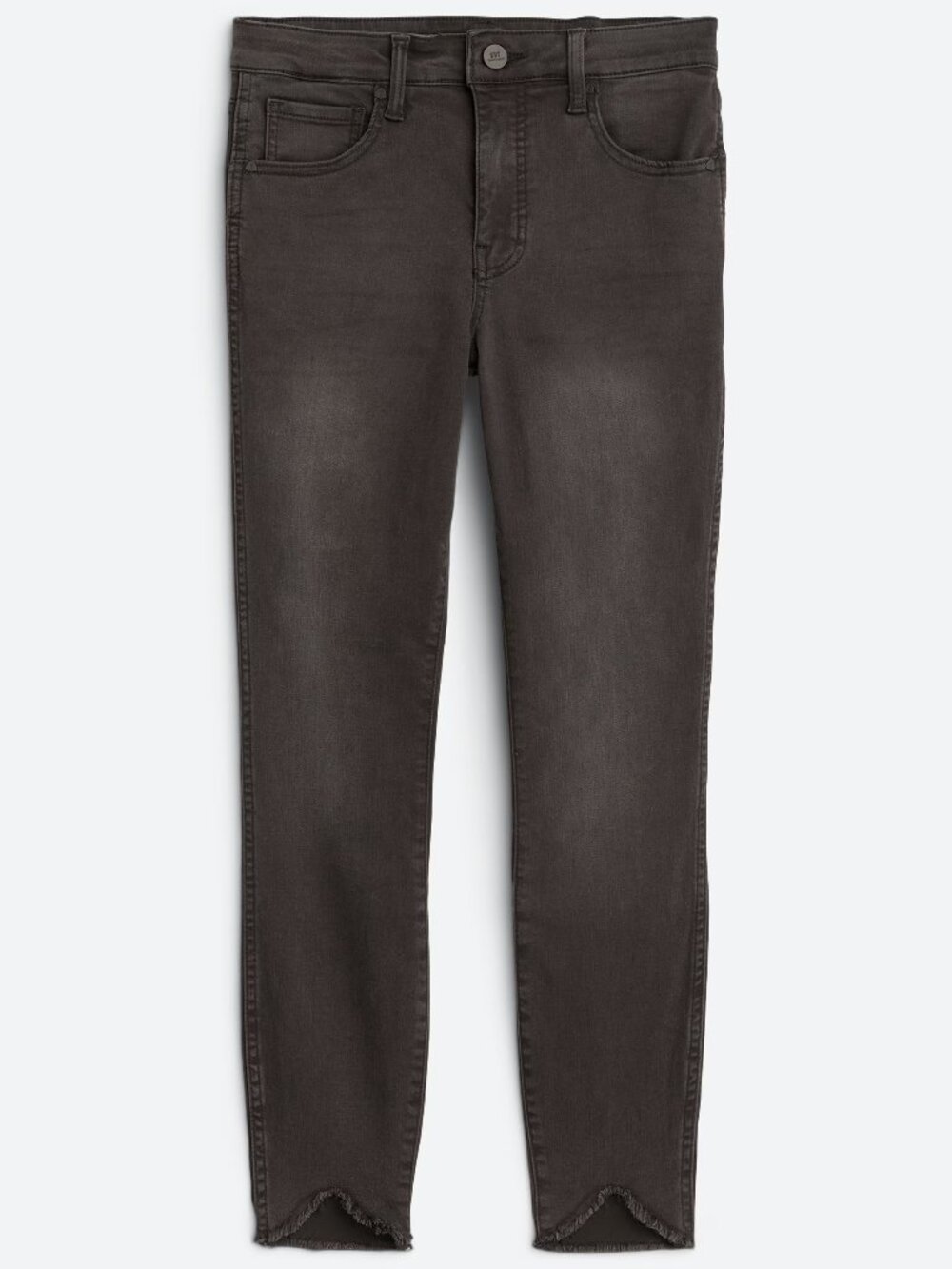 Kut From The Kloth Bhody Skinny Jeans | High Rise | Raw Hem | Black | 14